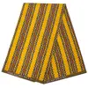 Tela de Cera Africana Doble Cara Poliéster Permeable Estampado Exportación a África y Europa Suministro Transfronterizo En Stock A partir de 6 Yardas