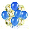 Vendas Diretas Transfronteiriças Conjunto de Balões Perolados de 12 polegadas Balão Transparente com Lantejoulas Decoração de Casamento Decoração de Festa de Aniversário Suprimentos