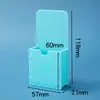 Caja Magnética de Doble Compartimento Color Macaron Contenedor de Bolígrafos Colgante Succionable Caja para Bolígrafos de Dibujo Graffiti Gran Capacidad para Pared de Pizarra