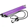 Set de Banda de Resistencia para Barra de Pilates Equipo de Fitness para el Hogar Cuerda Elástica de Yoga Equipo de Entrenamiento de Fuerza Unisex