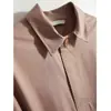 2026 Nuevo Estilo de Verano Estilo Francés de Gama Alta Elegante Vestido Camisa de Longitud Media con Mangas Cortas, Ceñido a la Cintura, con Solapa y Corbata