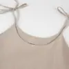 Outono e Inverno 2026 Transfronteiriço Sexy Cool Preto Alça de Suspender Algodão e Linho Camisola Solta Casual Confortável Roupa de Casa Feminina Atacado