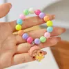 Nuevo Pulsera Pibala de Tarjeta de Dibujos Animados Color Caramelo con Cuentas Pulsera Infantil con Cuentas Pulsera para Niños y Niñas