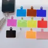Cordón para Teléfono Móvil Tarjeta Fija Transparente Firme Exquisito Funda para Teléfono Móvil Clip Universal de Pegatina Trasera Parche Extraíble Antiperdida