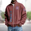 Sudadera Deportiva con Capucha y Cremallera de Talla Grande, Estilo Holgado, Estampado Digital 3D, Camisetas de Equipo de la NBA Transfronterizas Europeas y Americanas
