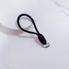 Cordón Tejido a Mano para Teléfono, Colgante con Cremallera para Bolsa de Llaves de Coche, Correa de Muñeca Antiperdida, Cordón Sencillo de Muñeca