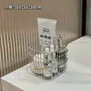 Estante de Almacenamiento de Acero Inoxidable, Organizador Multifuncional de Escritorio para Cosméticos y Artículos Pequeños, Cesta de Almacenamiento para Encimera de Baño