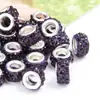 Miçangas Soltas Misturadas Mais Vendido na Amazon Três Fileiras Argola Bola de Diamante Argila Miçangas com Furo Grande Conjunto de Corrente DIY Acessórios de Decoração