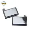 Fabricantes directos acero inoxidable 304 clip para gabinete de vidrio puerta de vitrina gabinete de zapatos gabinete de vino bisagra pequeña accesorios de ferretería para puertas y ventanas