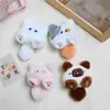 Muñeco de Peluche Gatito Lindo de Dibujos Animados que Chilla Colgante Broche de Gato DIY Accesorios para el Cabello Accesorios para Ropa