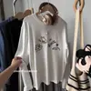 Camiseta base de capa interior blanca para mujer, nuevo modelo 2026, cuello redondo, corte holgado, talla grande, algodón puro, camiseta de manga larga, top de principios de otoño para mujer