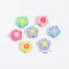 Acrílico Recubierto de Color UV Dibujo Animado Lazo de Dos Colores Estrella de Cinco Puntas Cuentas Sueltas Accesorios para Joyería DIY Materiales para Enhebrar Hechos a Mano