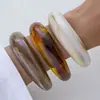 Accesorio transfronterizo de gran venta, producto nuevo: brazalete abierto de forma de ola irregular para mujer, conjunto de tres piezas personalizado y de moda de joyería para mujer