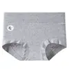 Pantaletas de Algodón de Color Natural para Mujer, Talle Alto, Control de Abdomen, Ajuste al Cuerpo, Tallas Grandes, Alta Elasticidad y Entrepierna Extendida, Hechas de Algodón Puro, Paquete de 60