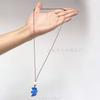 Novo Colar Longo de Pena Zen Estilo Chinês para Mulheres, Corrente de Suéter Camada Estilo Étnico Retrô, Novos Acessórios Boêmios