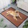 Esterilla de Hielo para Mascotas Transfronteriza Esterilla de Verano para Perrera Esterilla para Dormir Esterilla para Perros y Gatos Esterilla de Paja Esterilla Tejida Esterilla para Dormir Resistente a la Suciedad y al Frío