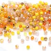 Contas de vidro cristal para futebol 8MM32 de cor contrastante para acessórios de joias DIY pulseira brincos acessórios de colar