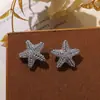 Estilo Coreano Estilo Ins Simples Fashionável Tridimensional com Contas Estrela de Cinco Pontas Brincos de Tarraxa DIY Acessórios para Orelhas para Mulheres Presilha Lateral Presilha de Cabelo Flor de Sapato Acessórios