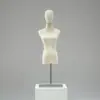 Maniquí de tienda de ropa, accesorios, maniquí femenino de medio cuerpo de escritorio, estilo coreano, soporte de exhibición, soporte de maniquí de ventana para ropa de mujer