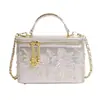 Bolso de Mujer Bordado de Alta Gama 2026, Bolso de Mano Moderno y Elegante, Bolso de Hombro y Cruzado, Bolso Caja Versátil para el Día a Día