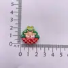 Nuevos Adornos Creativos Hechos a Mano de Dibujos Animados para el Hogar de Navidad Accesorios Pegamento de Crema Accesorios de Resina Materiales Venta al Por Mayor