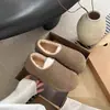 Pantuflas Baotou estilo Birkenstock, zapatos peludos, diseño de papa pequeña, estilo fácil de poner, nueva colección de invierno 2026, forro de felpa, zapatos de algodón cálidos para mujer
