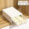 Caixa Organizadora de Roupas Íntimas e Meias Classificação Doméstica à Prova de Poeira Caixa de Armazenamento Espessa Reforçada Empilhável Caixa Adaptável