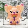 Llavero Colgante Stitch Dibujo Animado Goma Suave Stitch Gashapon Caja Ciega Muñeca Mochila Colgante Pequeño Al Por Mayor Personalización