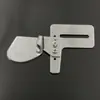 Tubo de extensão para guarda-chuva Tubo de extensão de ponta solta para máquina de costura reta de computador Rolo de tecido dobra para cima Tubo de extensão de rolo para bainha