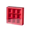 Caja de Empaque para Macarrones Coreanos Gruesos de Año Nuevo 9 Caja de Regalo Dura Transparente Caja de Postre Horneado Caja de Cumpleaños Navidad