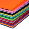 Tela de fieltro de color hecha a mano DIY no tejida materiales hechos a mano para niños manualidades de jardín de infantes hacer tela