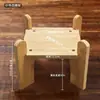 Suporte de Garrafa de Vinho com Base de Bambu Rack de Armazenamento para Garrafas de Vidro Rack de Bancada Rack de Exibição Artesanal Base para Vasos de Flores Suporte para Aquário