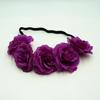 Diadema de Halloween transfronteriza europea y americana, simulación de flores, corona de fantasmas, fiesta de carnaval, diadema con foto festiva