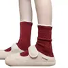 Vermelho retrô ~ nesta vida, as bolinhas vermelhas são tão lindas!! Branco Gigante Gigante Gigante ~ Macio Pegajoso ~ Veste Gigante