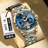 Reloj para hombre marca Binbang, reloj mecánico totalmente automático, tourbillon, impermeable, luminoso, transmisión en vivo, comercio exterior, envío directo de una pieza