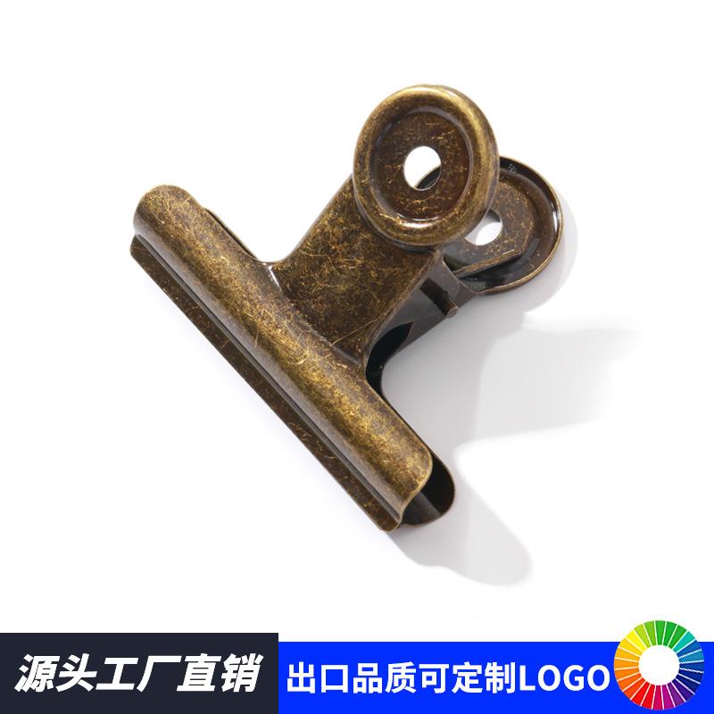 青古铜圆形夹08