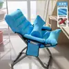 Silla Plegable para Descanso Silla Perezosa Silla con Respaldo para Dormitorio de Estudiantes Silla para Computadora Silla de Doble Propósito para la Siesta del Mediodía en Casa Sofá para Siesta de Verano
