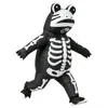 Disfraz Inflable de Halloween Rana Esqueleto Disfraz Inflable Disfraz de Mascota de Dibujos Animados Disfraz de Halloween Personalización