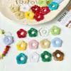 Venta al por mayor transfronteriza europea y americana de Collares, Pendientes, Colgantes para Bolsos y Accesorios de Joyería Flor de Cinco Pétalos Ecológica de Acrílico para Manualidades DIY