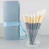 Cangzhou Blue Bridge Juego Completo de Brochas de Maquillaje para Principiantes Portátil Sombra de Ojos Contorno Juego de Brochas Herramientas de Belleza Venta al por Mayor