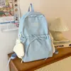 Mochila com Aparência Sofisticada e Laço Fofo, Mochila Feminina Fofa em Cores Macaron, Mochila Pequena