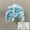 5 Manojos de tela de lana de Hortensia de Mallorca Flores de boda de Hortensia Arreglo floral para guía de carretera Techo de boda Flores artificiales