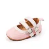 Zapatos para bebés y niños pequeños de 0 a 1 año, con cordones, doble velcro, transpirables, antideslizantes, suela de goma suave, zapatos para caminar en interiores