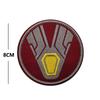 Taifeng Marvel Vengadores Superhéroe Anime Dibujos Animados Bordado Velcro Brazalete Moral Bordado Bordado Bordado Bordado Bordado