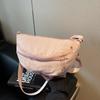 Bolso Transfronterizo de Gran Capacidad para Mujer 2025 Nuevo Diseño Nicho Bolso de Hombro Cruzado Sensación de Alta Gama Bolso de Tela Bolso Dumpling