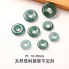 Colgante de paz de piedra natural, finamente tallado, regalo para el Festival Qixi, colgante de paz de ágata de cristal, accesorios para joyería DIY