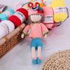 Hilo de Algodón Leche de 4 Hebras Hilo para Muñecas Hilo Coreano para Bebé Lana para Bebé Hilo de Crochet Hilo para Tejido a Mano Venta al por Mayor