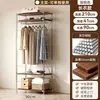 Arara de Roupas Aberta com Combinações Guarda-Roupa Simples para Quarto Closet Walk-in Prateleira de Armazenamento para Casa Guarda-Roupa de Chão