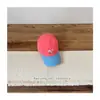 2026 Gorra de Béisbol Delgada de Verano para Niños con Protección Solar Secado Rápido Parte Superior Suave Estilosa para Niños y Niñas Gorra de Pico Personality Color-Block