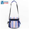 Bolsa de Gelo Publicitária, Calça de Bolso Multi-Aba Personalizada Ombro Exterior Bolsa de Piquenique, Exportação Listras Verticais Impressas Lancheira Lanche